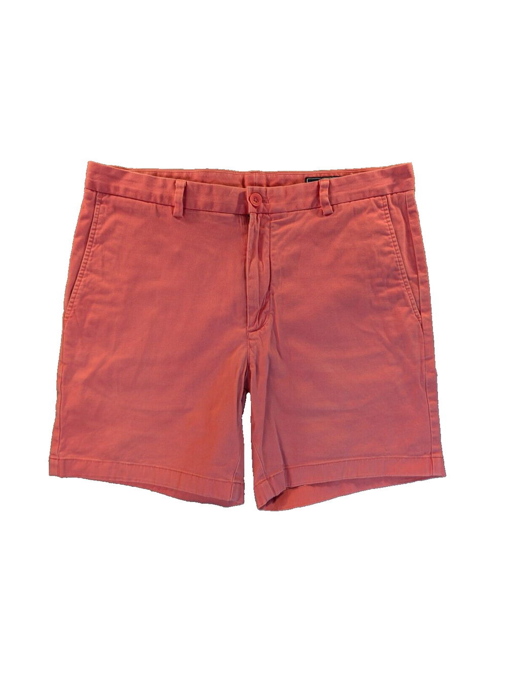 Vineyard Vines Shorts Mens 35 Pink Breaker Chino Woven Cotton Preppy Casual
